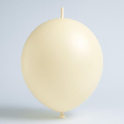 Balloonia - 6" - Matte Yellow Balloons Image 2