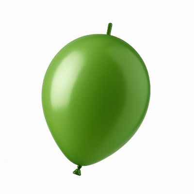 Balloonia - 6" - Metallic Green Balloons Image 2