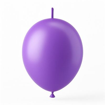Balloonia - 6" - Metallic Lavender Balloons Image 1