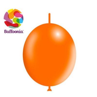 Balloonia - 6 - Metallic Orange Balloons Image 1
