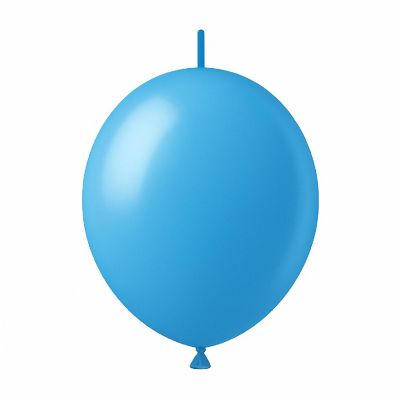 Balloonia - 6 - Metallic Sky Blue Balloons Image 2