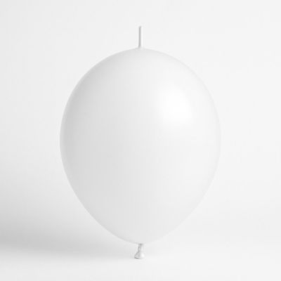 Balloonia - 6" - Metallic White Balloons Image 2