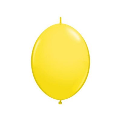 Balloonia - 6" - Metallic Yellow Balloons Image 1