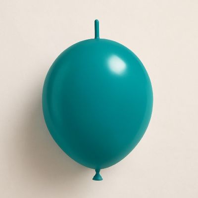 Balloonia - 6" - Turquoise Balloons Image 1