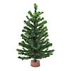 Balsam Pine Medium Artificial Christmas Tree - 28" - Unlit Image 1