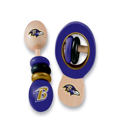 Baltimore Ravens - Baby Rattles 2-Pack Image 1