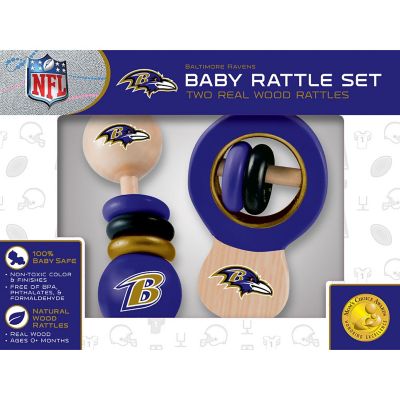 Baltimore Ravens - Baby Rattles 2-Pack Image 2