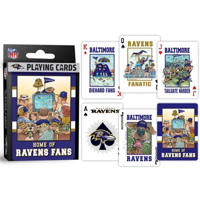 Baltimore Ravens Fan Deck Playing Cards - 54 Card Deck Image 3