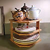 Bamboo 3-Tier Corner Shelf Image 3