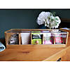 Bamboo 5-Section Tea Box with Acrylic Cover Image 2