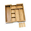 Bamboo Expandable Organizer with Removable Dividers Image 3