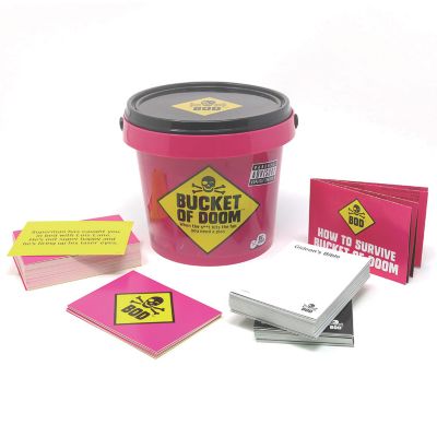 Bananagrams Bucket Of Doom Game - Dirty Death Dodging Funny Party Games For Adult Parties And Gifts Image 1