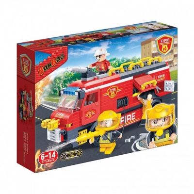 BanBao Interlocking Blocks Fire Engine 7103 (288 Pcs) Image 1