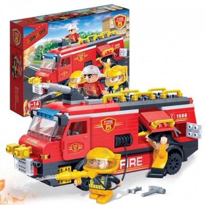 BanBao Interlocking Blocks Fire Engine 7103 (288 Pcs) Image 1