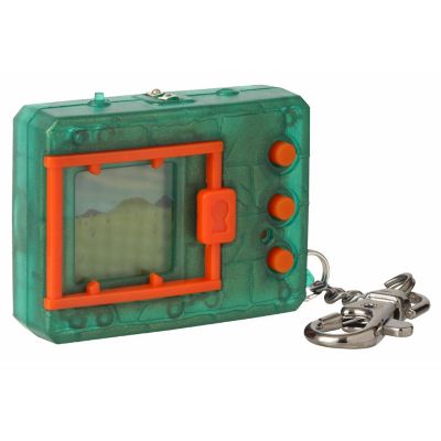 Bandai Original Digimon Digivice Virtual Pet Translucent Green Image 1