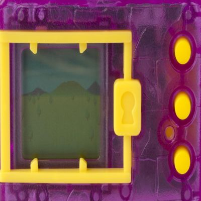 Bandai Original Digimon Digivice Virtual Pet Translucent Purple Image 2