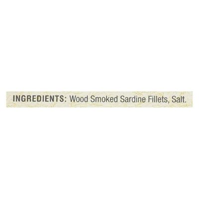 Bar Harbor - Smoked Sardine Fillets - Case of 12 - 6.7 oz. Image 1
