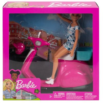Barbie&amp;#8482; Doll &amp; Scooter Playset Image 1
