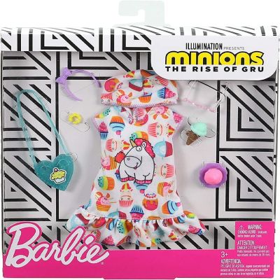 Barbie Fashion Pack Hoodie Dress and 6 Accessories Image 1