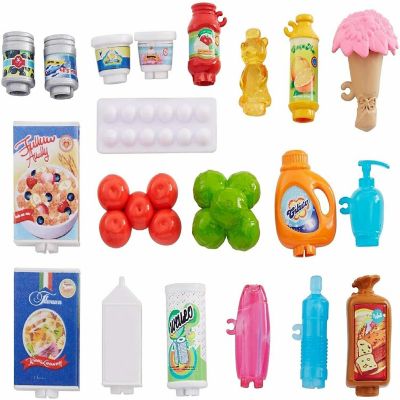 Barbie&#8482; Supermarket Playset, Blonde Hair, with 25-Grocery Themed Pieces Image 1