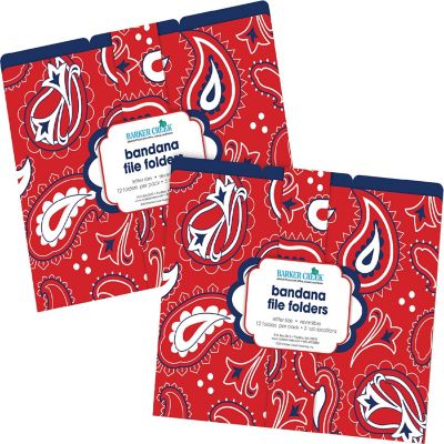 Barker Creek Bandana Folders, 24/Package Image 1