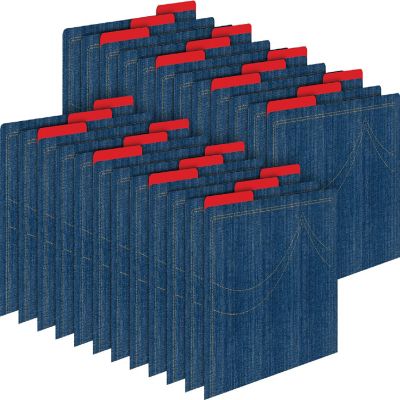 Barker Creek Denim Folders, 24/Package Image 1