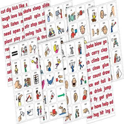 Barker Creek Learning Magnets&amp;#174; - 90 PCS&amp;#174; Verbs Image 1