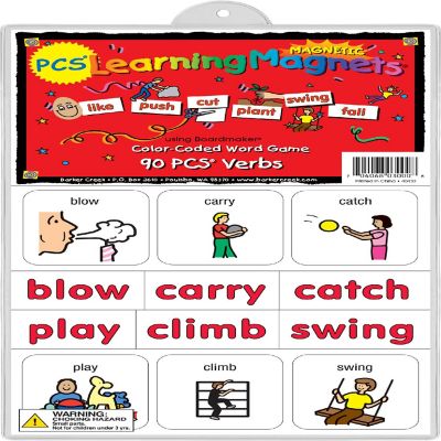 Barker Creek Learning Magnets&amp;#174; - 90 PCS&amp;#174; Verbs Image 3