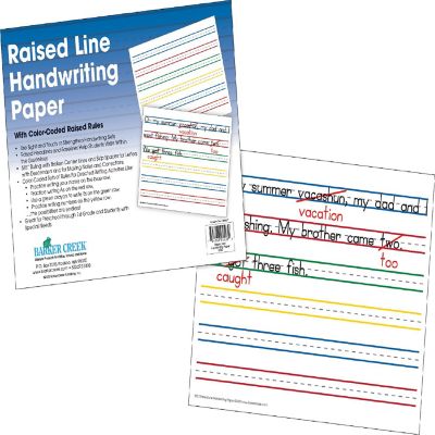 Barker Creek Raised Line Handwriting Paper - 2-Pack Image 1