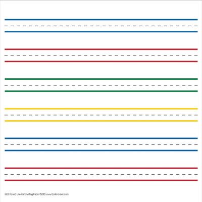 Barker Creek Raised Line Handwriting Paper - 2-Pack Image 2
