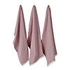 Barn Red French Terry Chambray Solid Dishtowel 3 Piece Image 1
