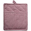 Barn Red Solid Chambray Potholder (Set Of 2) Image 3