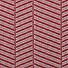 Barn Red Textured Twill Weave Placemat 6 Piece Image 2