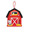 Barn Sign Craft Stick Craft Kit &amp;#8211; Makes 12 Image 1