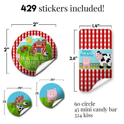 Barnyard Bash Sticker Bundle 429pc. by AmandaCreation Image 2
