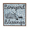 Barnyard Blessings Wall Sign Image 1