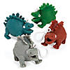 Barrel-O&#8217;-Mini Squeeze Dinosaur Toy Keychains Image 1