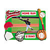 Baseball Picture Frame Magnet Craft Kit - Makes 12 Image 1