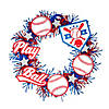 Baseball Wreath Craft Kit - Makes 1 Image 1