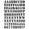 Basic Alphabet Sticker Pack - 12 Sheets Image 2
