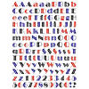 Basic Alphabet Sticker Pack - 12 Sheets Image 3