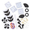 Basic Boo Confetti 11" Latex Balloon Kit Image 1