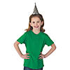 Basic Boo Halloween Cone Party Hats - 6 Pc. Image 1