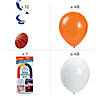 Basketball Balloon Garland  Kit &#8211; 109 Pc. Image 1