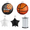 Basketball Mylar Balloon Bouquet Kit - 9 Pc. Image 1