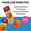 Basketball with Ticket Card Valentine Exchanges for 12 Image 2