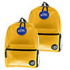 BAZIC Products 16" Basic Backpack, Mustard, Pack of 2 Image 1