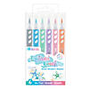 BAZIC Products Brush Markers, Pastel Colors, 6 Per Pack, 12 Packs Image 1