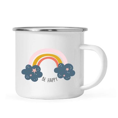 Be Happy Rainbow 11oz Kids Mug Image 1