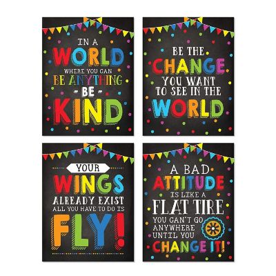 Be Kind Be Anything 8.5x11in 4-Pack Image 1